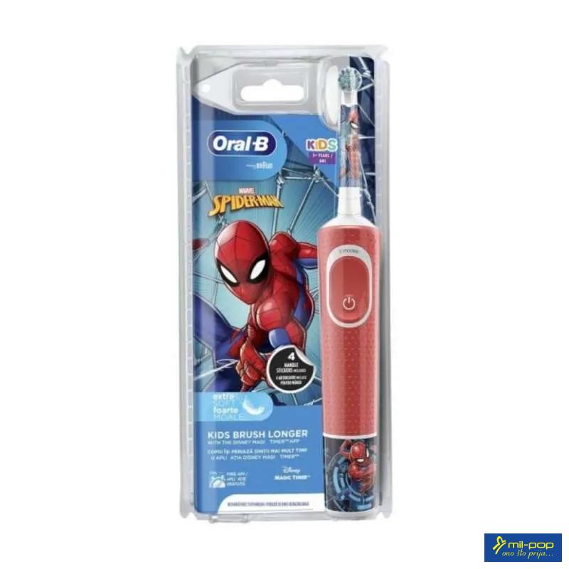 ORAL B ELEKT. CETKICA D100 SPIDERMAN 