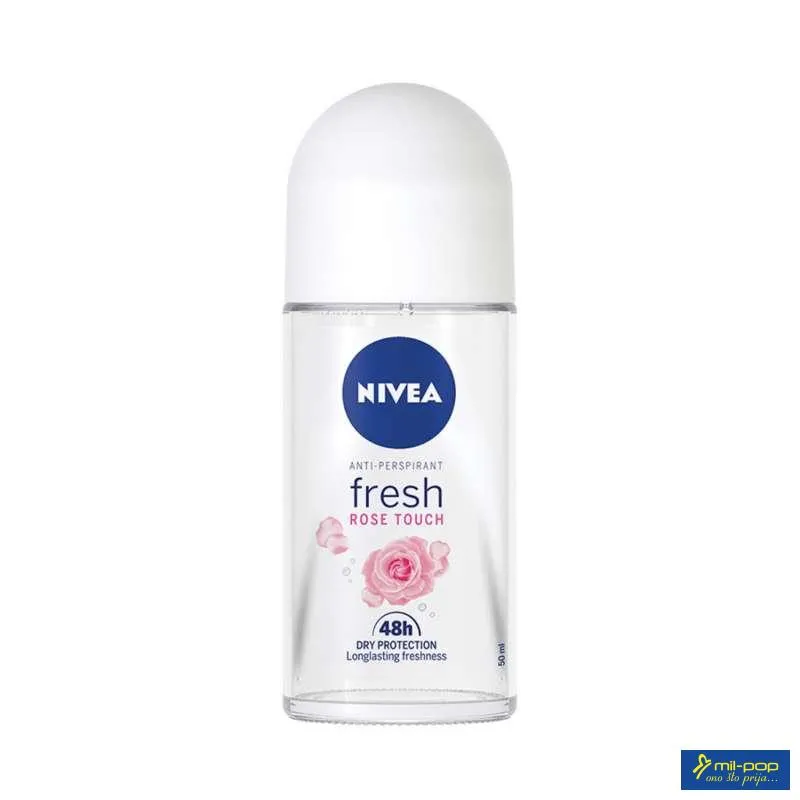 NIVEA ROLL-ON FRESH ROSE TOUCH 50 MLML