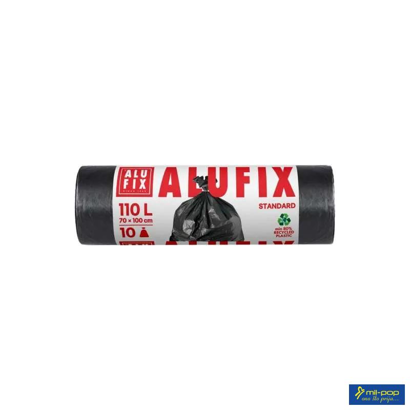 ALUFIX VRECE ZA SMECE LDPE 70X100CM CRNE 110L/10KOM (28KOM/KARTON) 