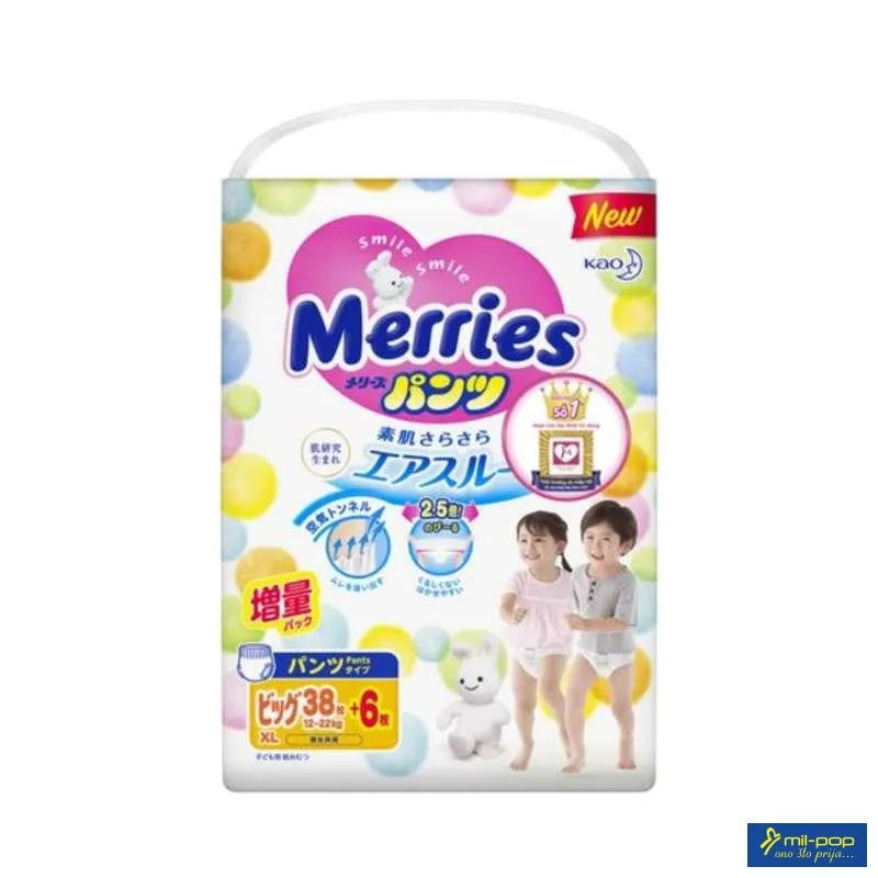 MERRIES BOX GAĆICE 9-14KG 44KOM 