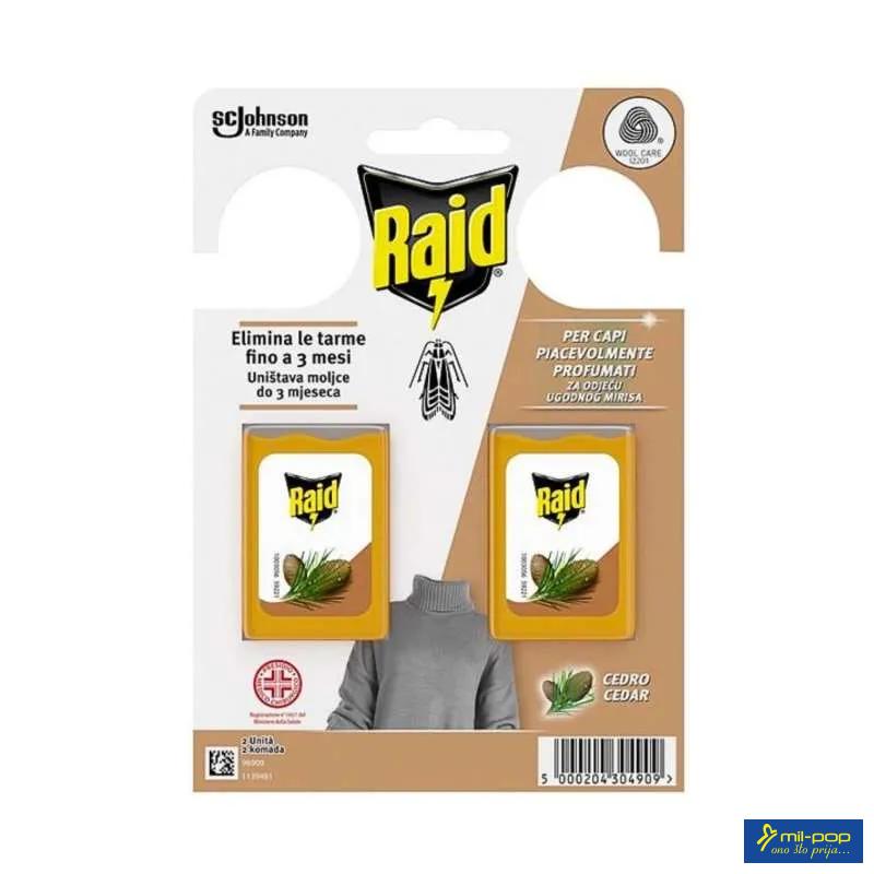 RAID INSEKTICID GEL PROTIV MOLJACA SA MIRISOM KEDRA 2/1 