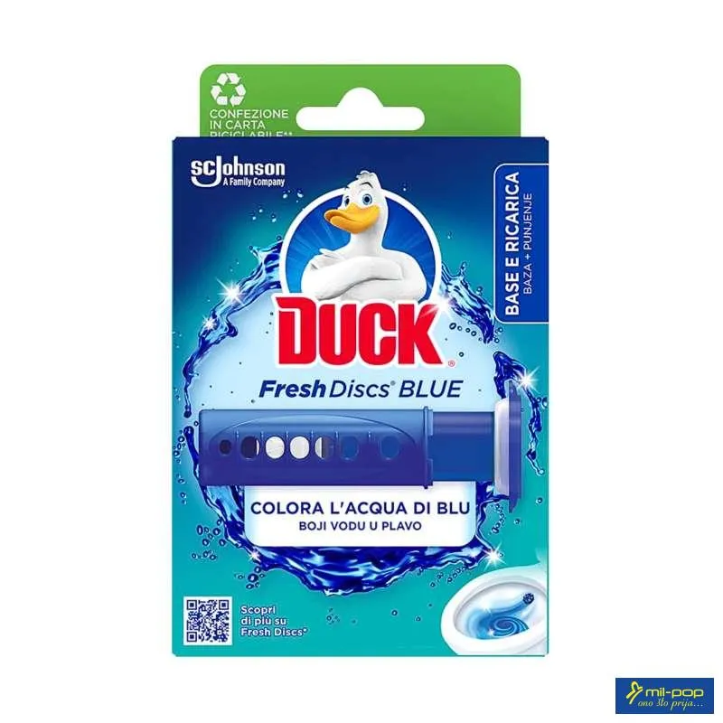 DUCK FRESH DISCS PLAVA VODA - BAZA 
