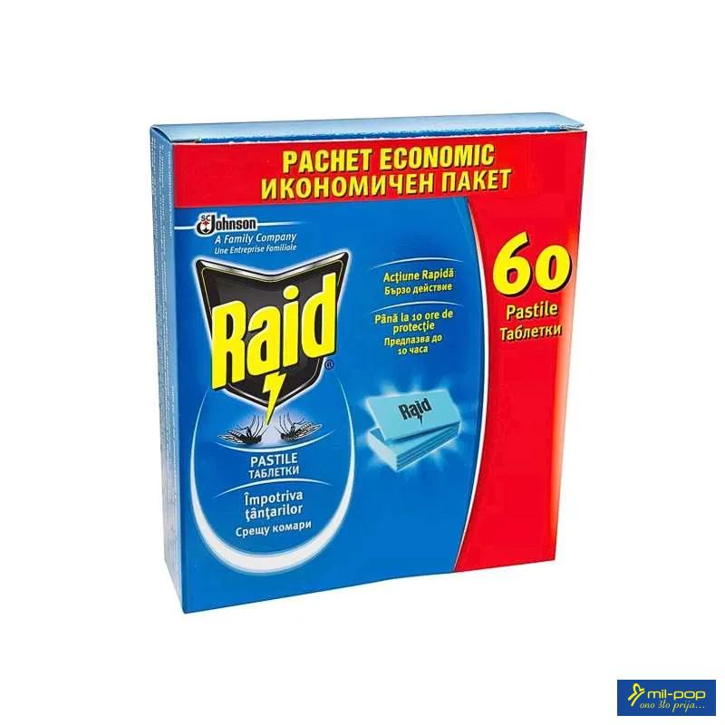 RAID TABLETE PROTIV KOMARACA - 60 KOMADA 