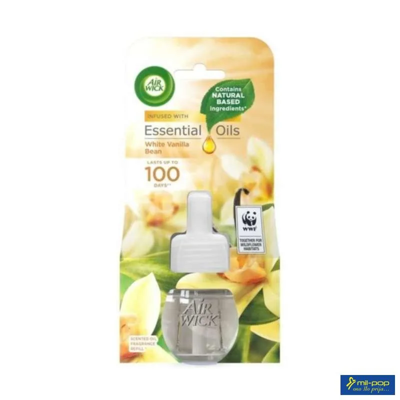 AIRWICK REFILL OSVJEŽIVAČ 19 ML WHITE VANILLA BEAN 