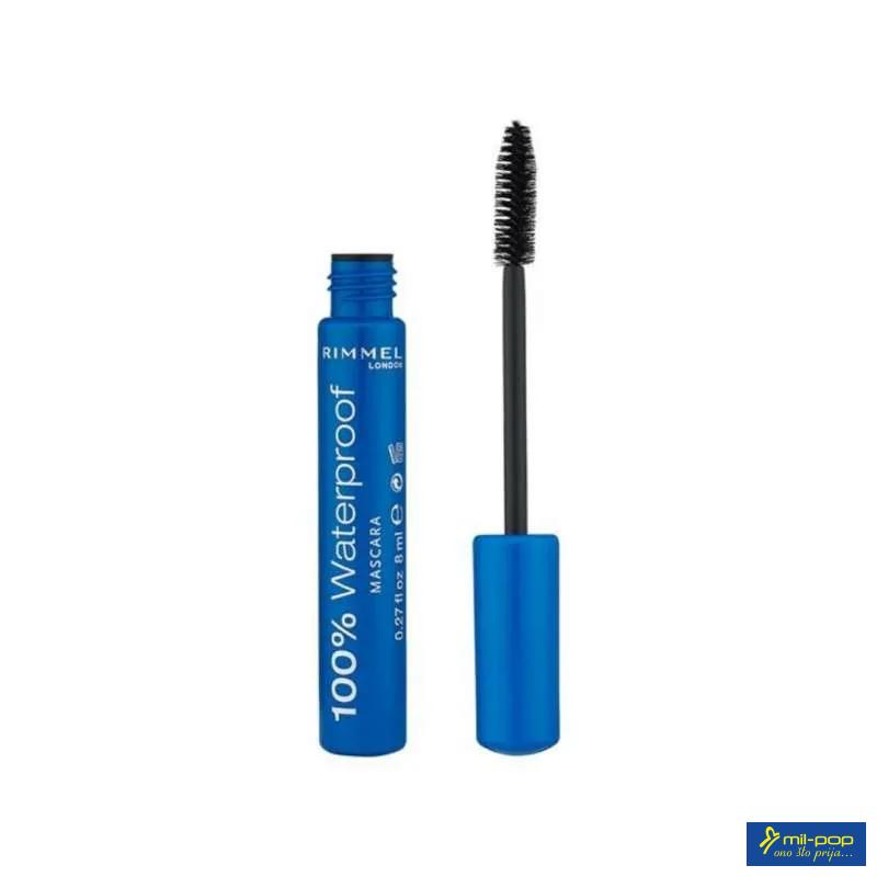 RIMMEL MASKARA 100% WATERPROOF BLACK