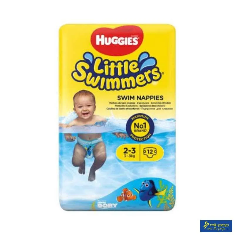 HUGGIES LITTLE SWIMMERS 2-3 12KOM 