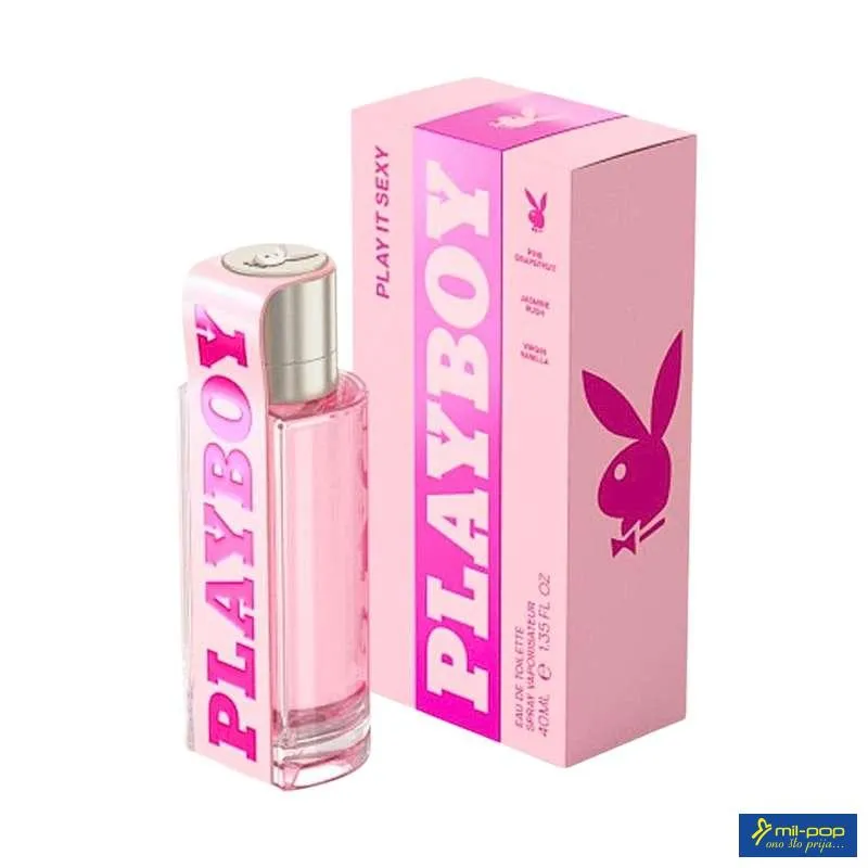 PLAYBOY PLAY IT SEXY EAU DE TOILETTE 40ML 