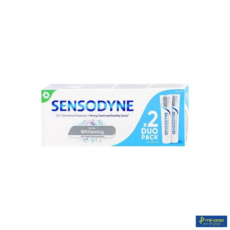 SENSODYNE PASTA ZA ZUBE EXTRA WHITE DUO 2X75ML