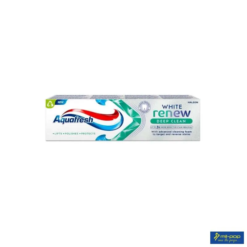 AQUAFRESH PASTA WHITE RENEWAL 75ML 