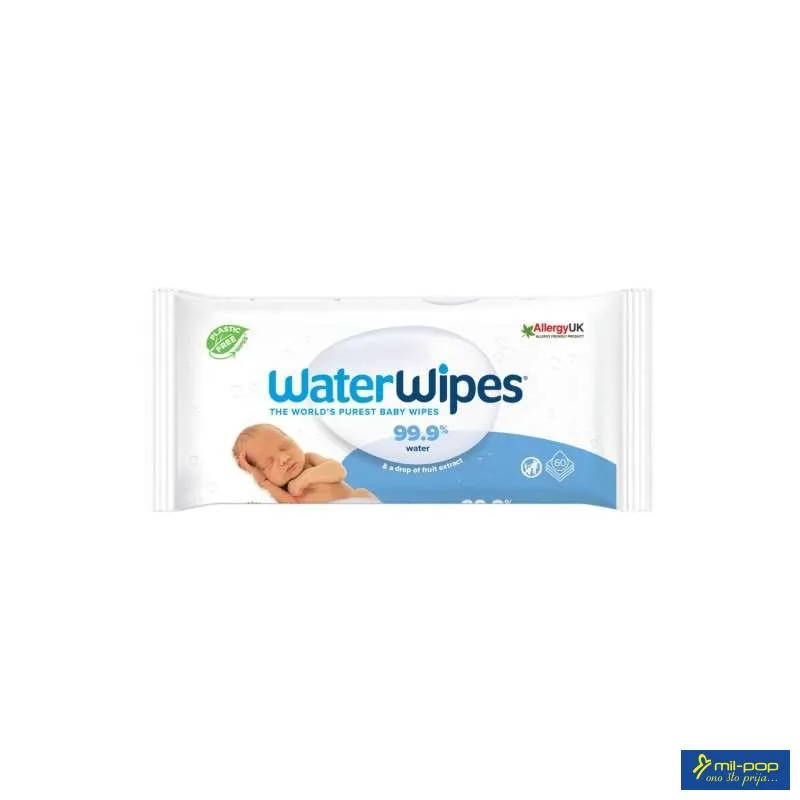 VLAZNE MARAMICE ZA BEBE WATER WIPERS 60KOM 