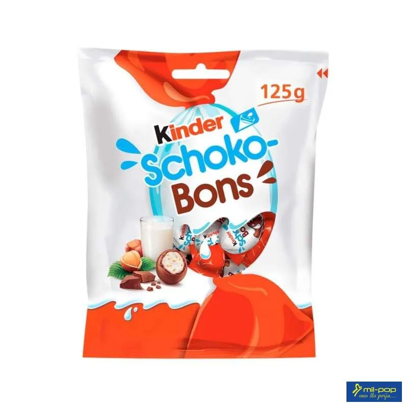 COKOLADA KINDER SCHOKOBONS T1X16 125G 