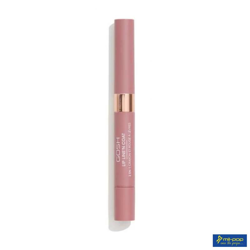 GOSH SJAJ LIP LINE'N COAT 001 