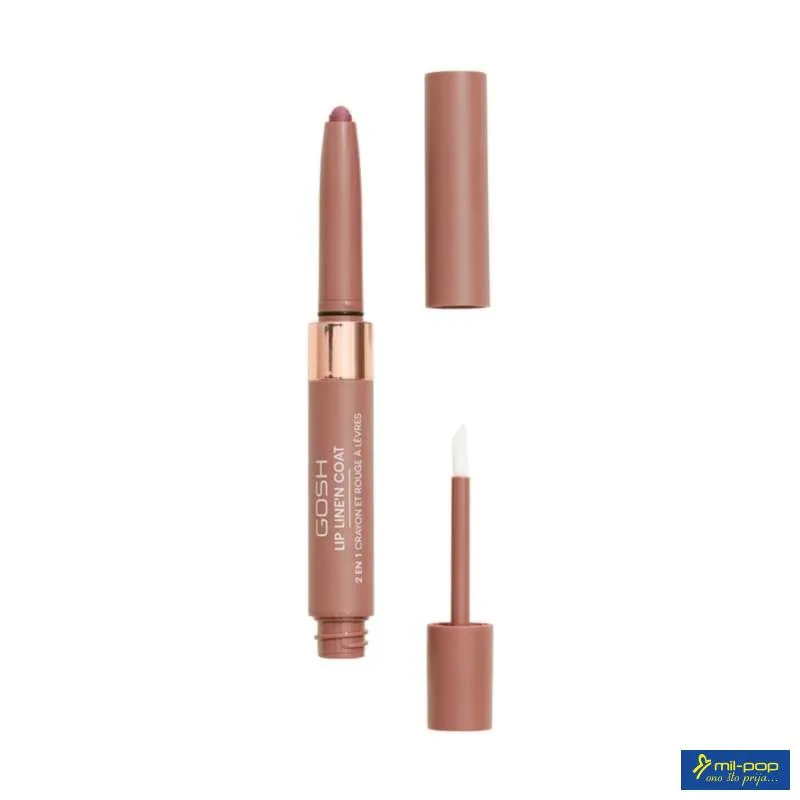 GOSH SJAJ LIP LINE'N COAT 005 BROWN SUGAR 