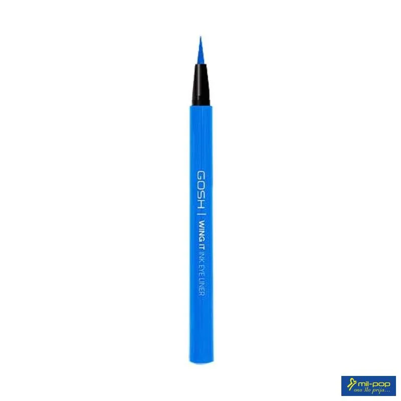 GOSH WING IT INK EYELINER - CRAZY BLUE 003 