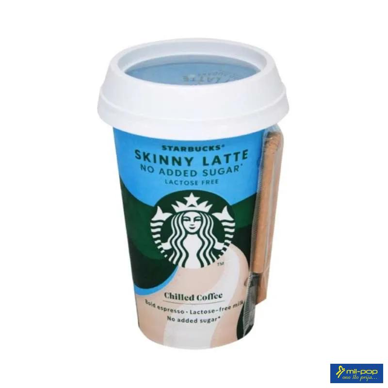 STARBUCKS CHILED CLASSICS SKINNY LATTE 220ML 