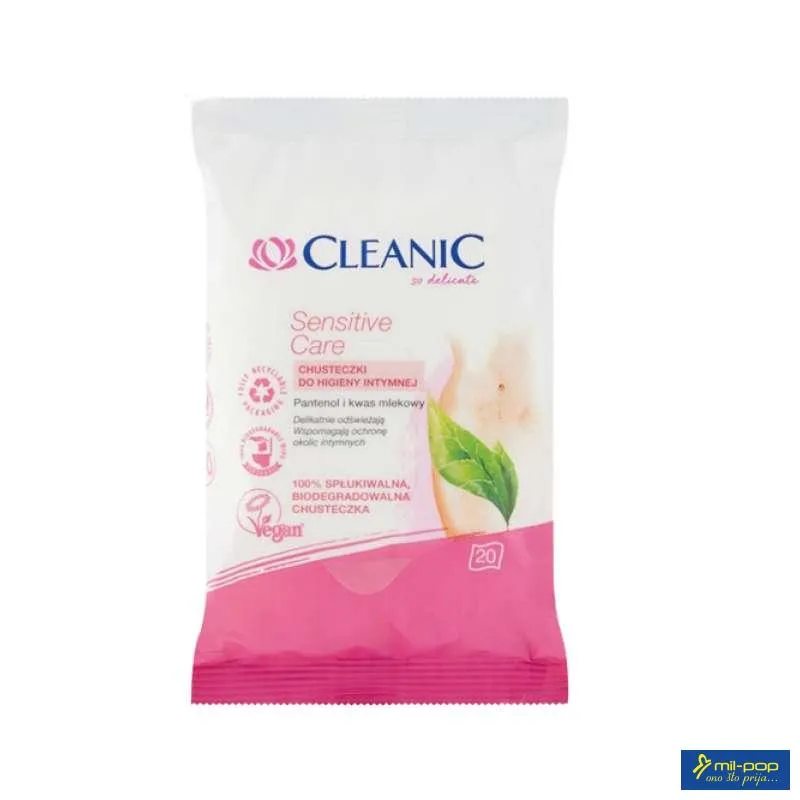 HARPER VLAŽNE MARAMICE 20/1 INTIMNE SENSITIVE CLEANIC 