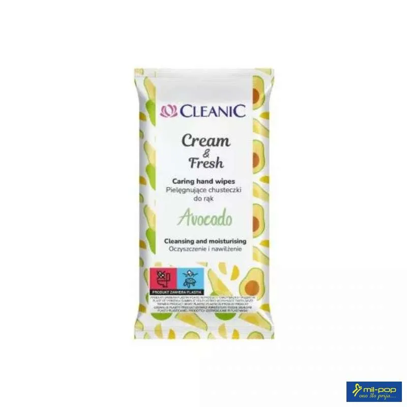 HARPER VLAŽNE MARAMICE 15/1 AVOCADO CLEANIC 