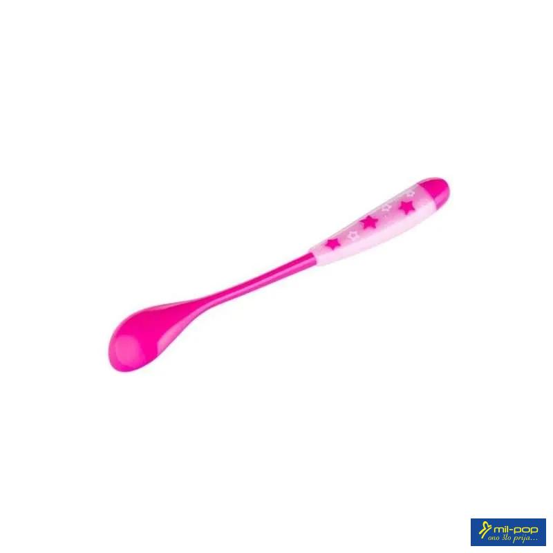 KAŠIKA SA DUGAČKOM DRSKOM PINK 