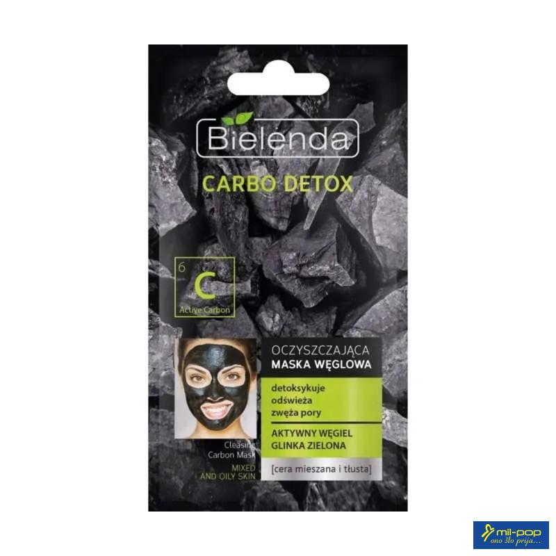 BIEL. CARBO DETOX MASKA ZA LICE KOMB./MASNA KOZA 8G