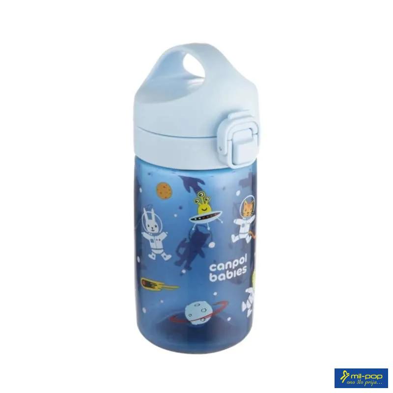 CANPOL BABIES FLAŠICA ZA VODU ZA DJECU 2.5G+ JUNIOR BLUE 