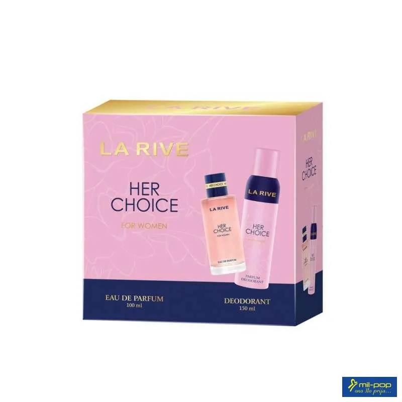 LA RIVE SET HER CHOICE - GIORGIO ARMANI MY WAY EDP 100ML + DEO 100 ML Z.