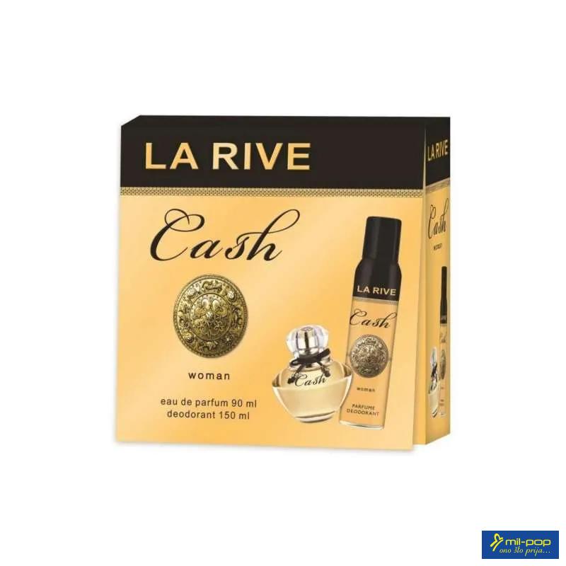 LA RIŽE SET CASH WOMEN EDP 90ML/DEO 