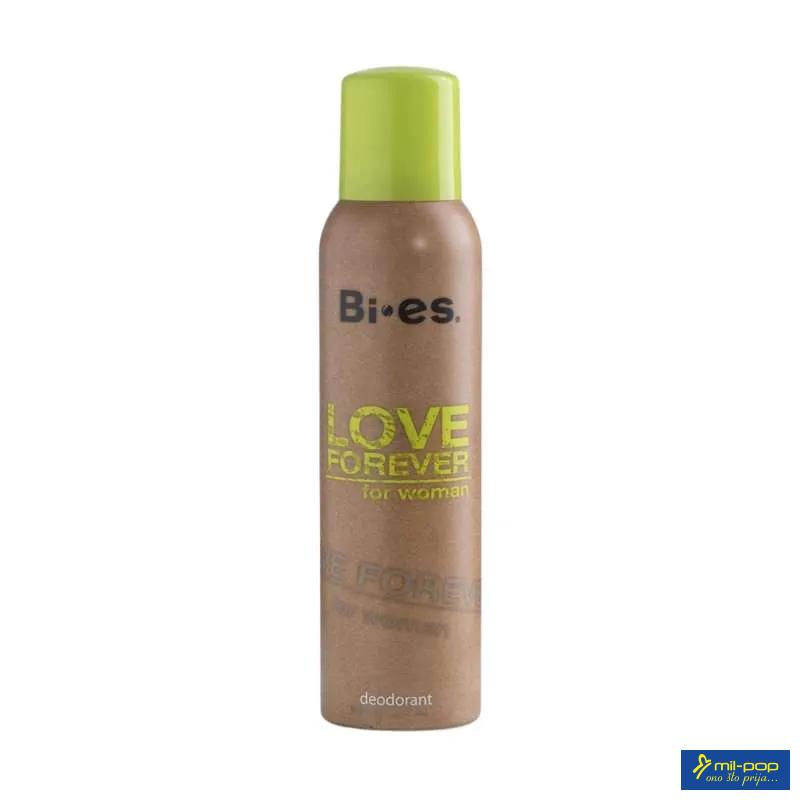 BI-ES DEO LOVE FOREVER ZIELONY DAMSKI 150ML
