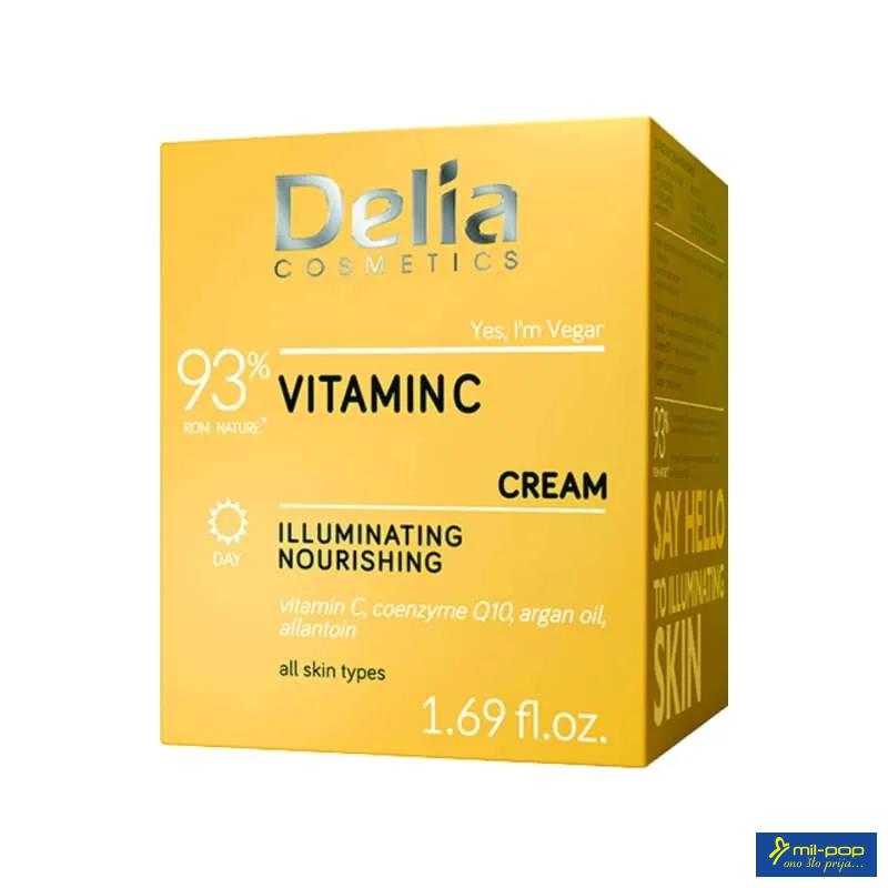 DELIA KREMA ZA LICE DNEVNA VITAMIN C 50ML 
