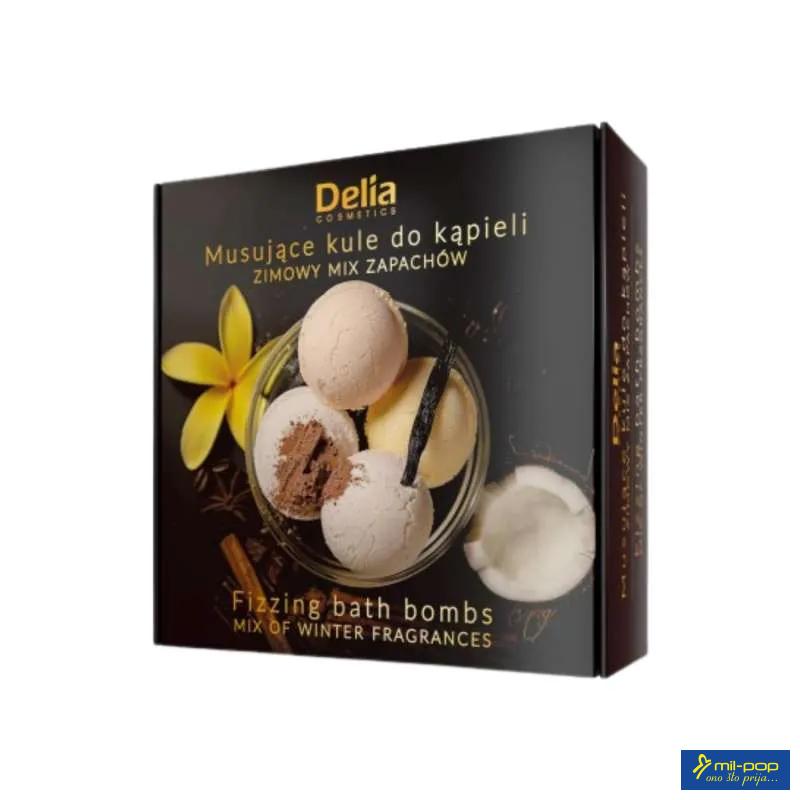 DELIA PJENUŠAVA ZIMSKA MIRISNA SO ZA KUPANJE 4*100GR 