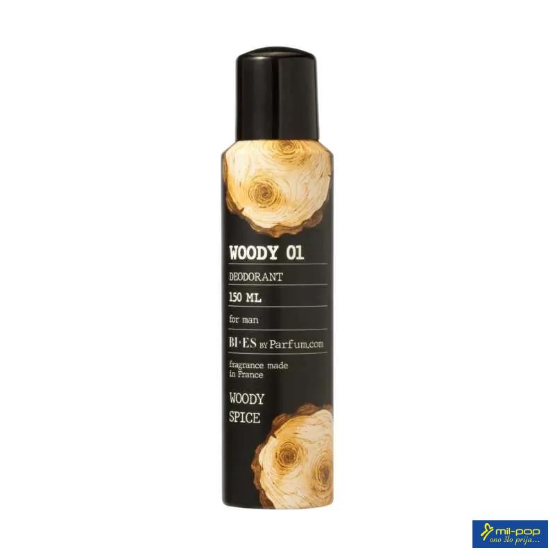 BI-ES DEO WOODY 01 MESKI 150ML 150 ML