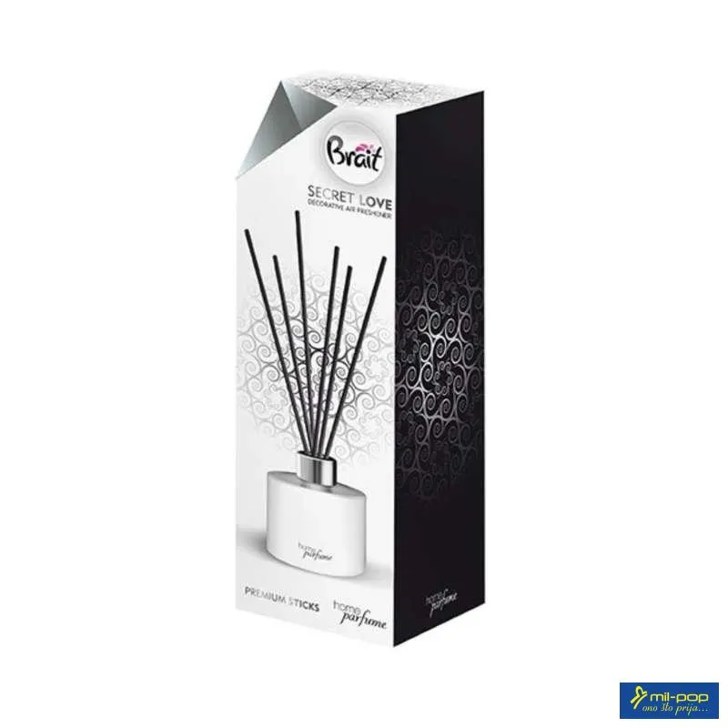 BRAIT DECORATIVE SECRET LOVE 100ML - DEKORATIVNI OSVJEZIVA? SA STAPI?IMA 
