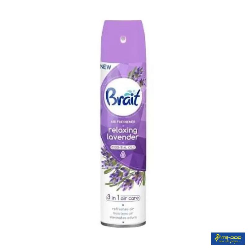 BRAIT 3 IN 1 RELAXING LAVENDER 300ML-OSVJEŽIVAČ U SPREJU 