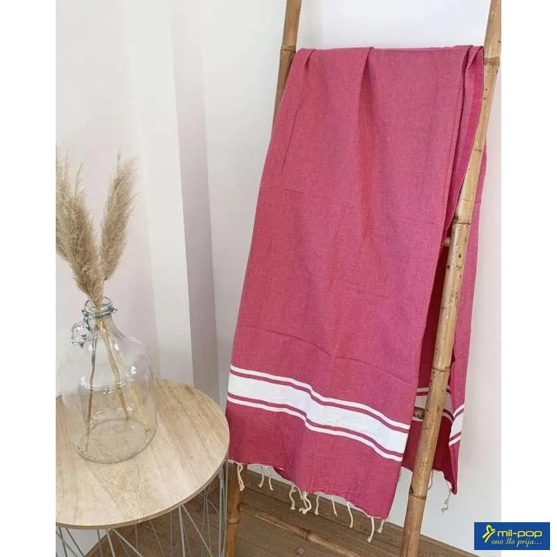 LA PLAGE PEŠKIR ZA PLAŽU KOZO FUCHSIA 100X200
