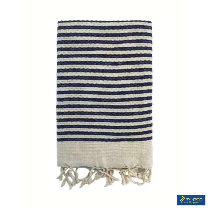 LA PLAGE PEŠKIR ZA PLAŽU YADARA BLUE MARINE 100X200 
