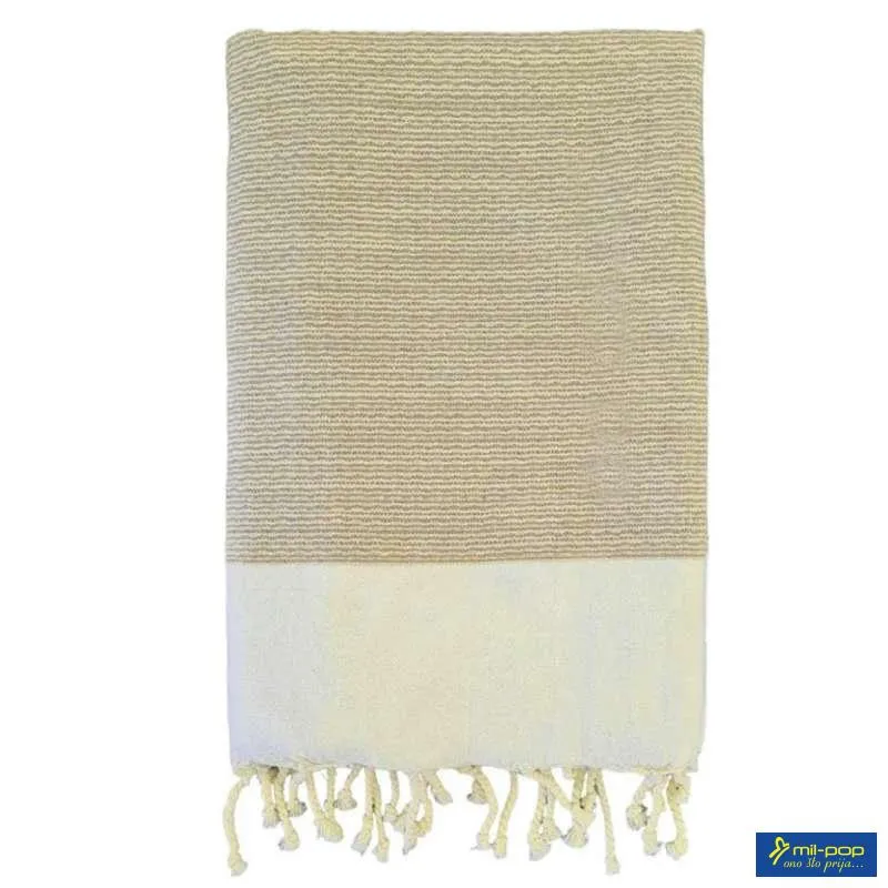 LA PLAGE PEŠKIR ZA PLAŽU ATHENA TAUPE 100X200