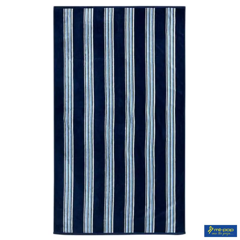 LA PLAGE PEŠKIR ZA PLAŽU MILONGA BLUE MARINE 70X140