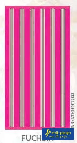 LA PLAGE PEŠKIR ZA PLAŽU MILONGA FUCHSIA
