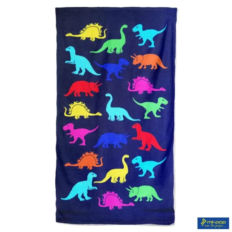 LA PLAGE PEŠKIR ZA PLAŽU MICROFIBRE DINO