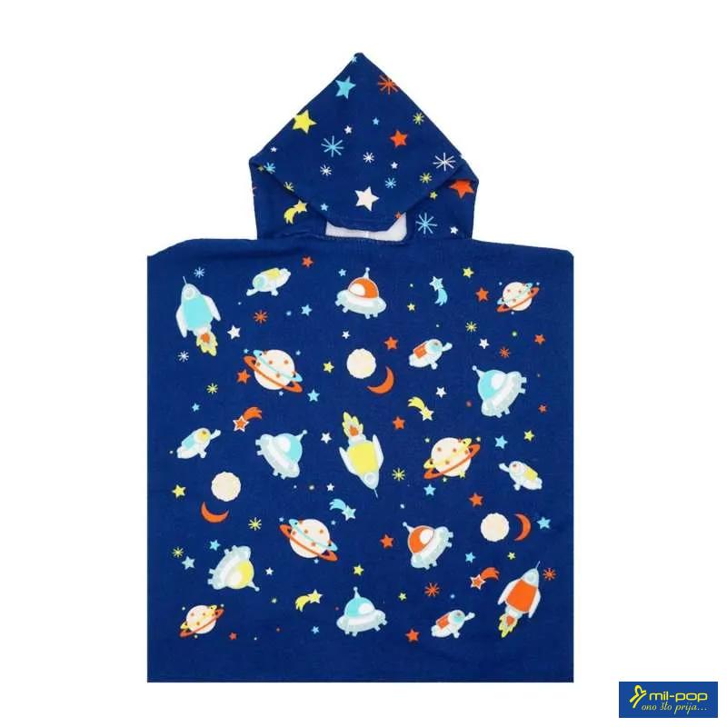 LA PLAGE PEŠKIR ZA PLAŽU PONCHO GALAXY 60X120