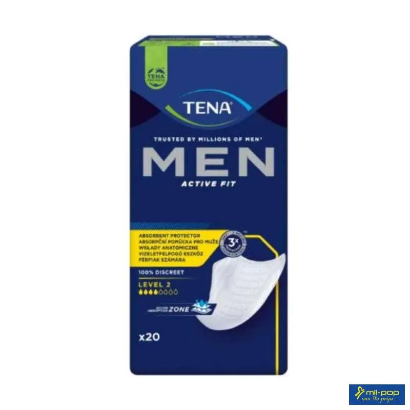 TENA MEN ACTIVE FIT L2 EAST 6*20P 