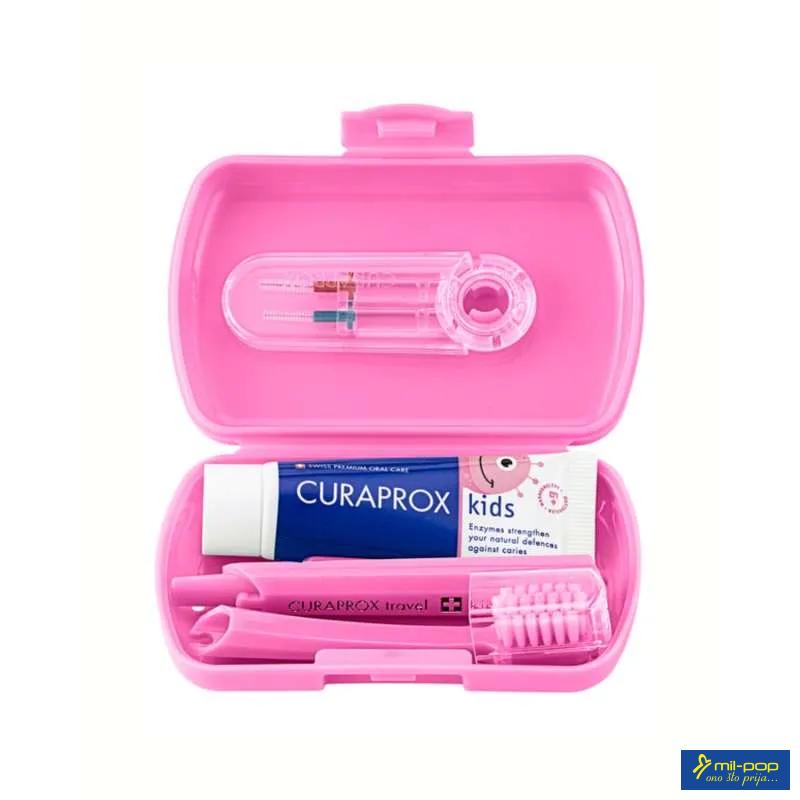 CURAPROX DJEČIJI PUTNI SET ROZI 