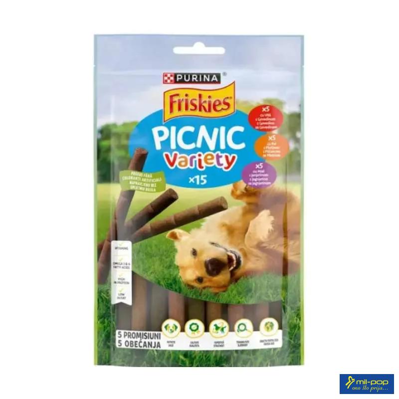 FRISKIES PICNIC VARIETY 126G(GOVEDINA+PILETINA+JAGNJETINA) 