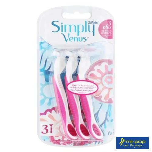 GILLETE SIMPLY VENUS 3 PLUS