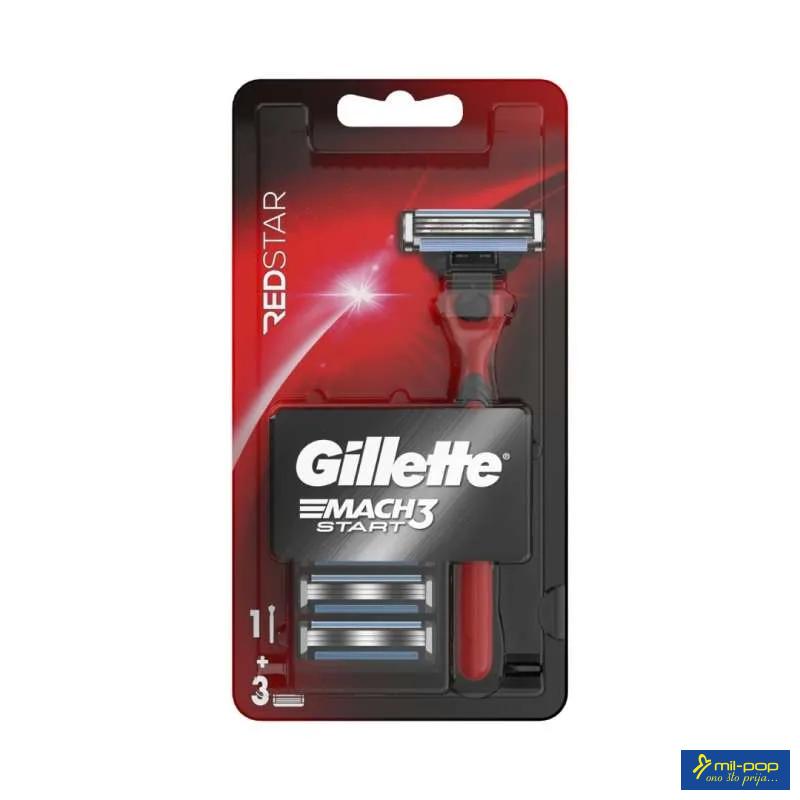 GILLETTE MACH 3 START H+3 RED