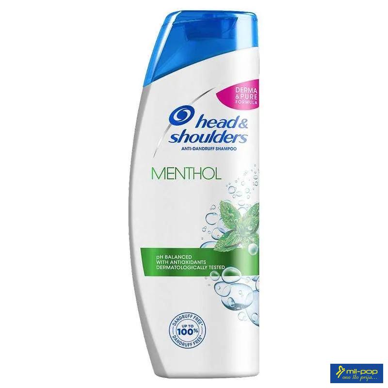 HEAD&SHOULDERS SAMPON MENTHOL 360ML