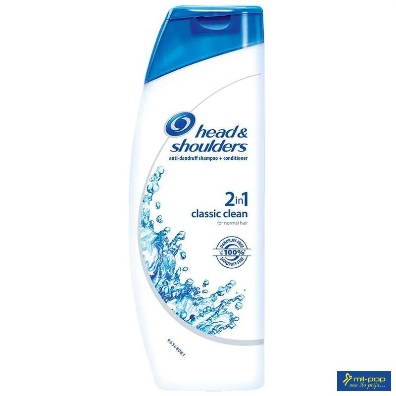 HEAD&SHOULDERS SAMPON CLASSIC CLEAN 2IN1 225ML