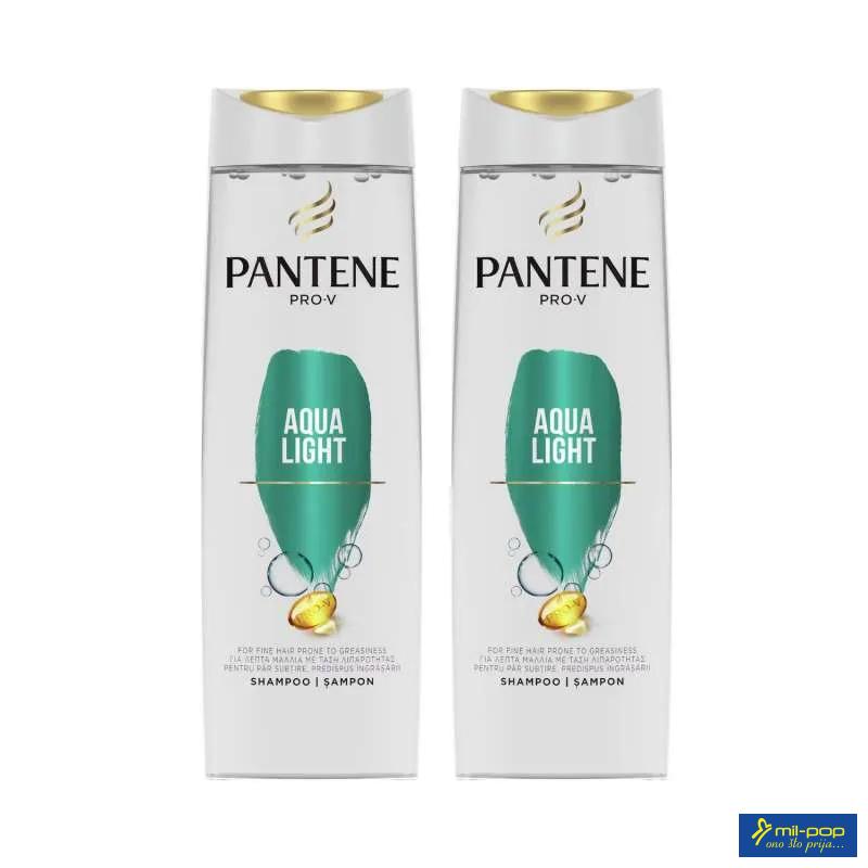 PANTENE BANDL AQUA LIGHT (SHAMPOO 2 X 400 ML)