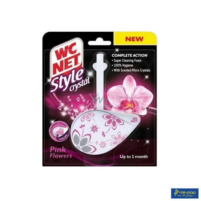 WC NET ČVRSTI ULOŽAK STYLE CRISTAL PINK 65GR 