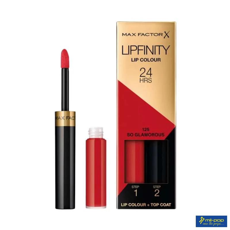 MAX FACTOR RUŽ ZA USNE LIPFINITY NEW 125 