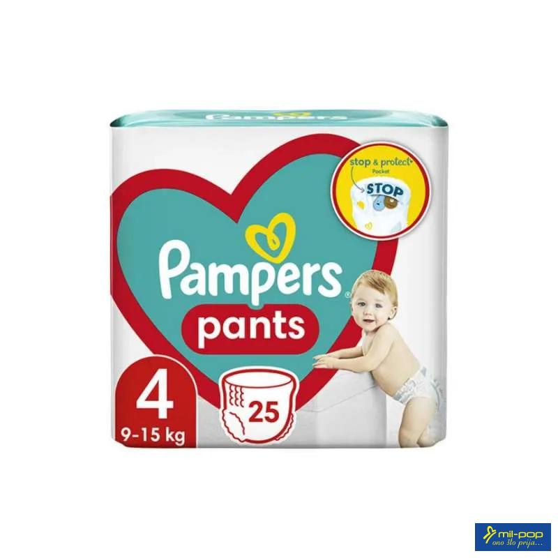 PAMPERS PELENE PANTS CP 4 25KOM